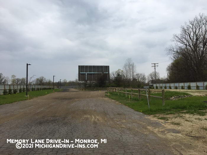 Memory Lane Drive-In Theater - April 24 2021 From Michigan Drive-Ins (newer photo)